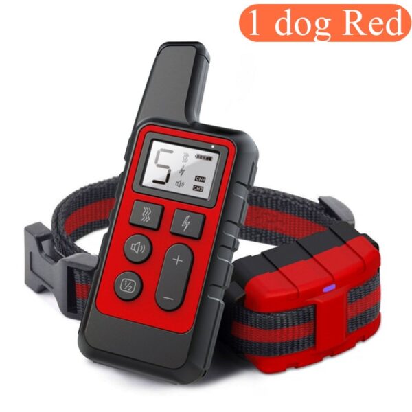 Electric Dog Training Collar Waterproof Pet Remote Control Rechargeable 500m training dogs collars with Shock Vibration Sound - Image 6