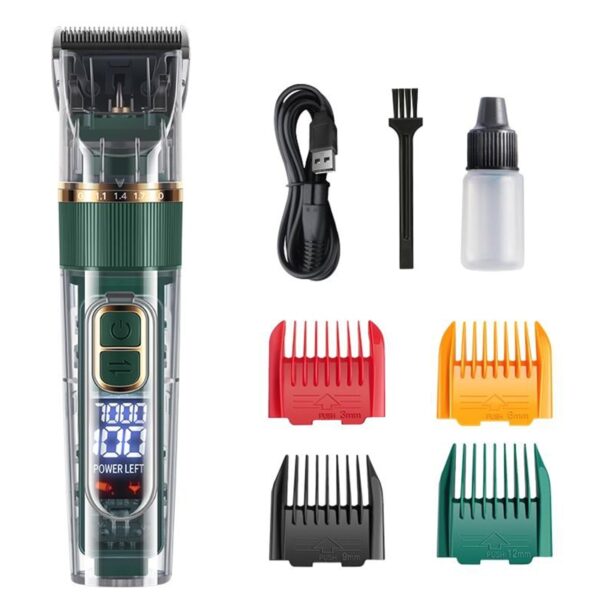 Pet Dog And Cat Electric Hair Clipper Beauty Clipper Shaver Full Set Of Waterproof Multifunctional Pet Cleaning Supplies - Image 16