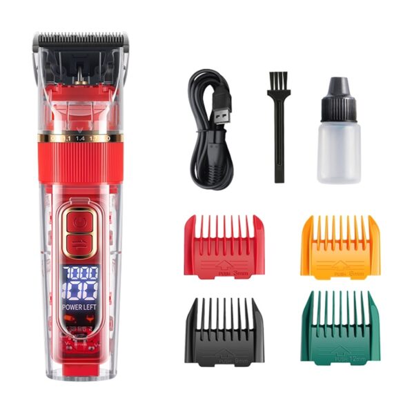 Pet Dog And Cat Electric Hair Clipper Beauty Clipper Shaver Full Set Of Waterproof Multifunctional Pet Cleaning Supplies - Image 19