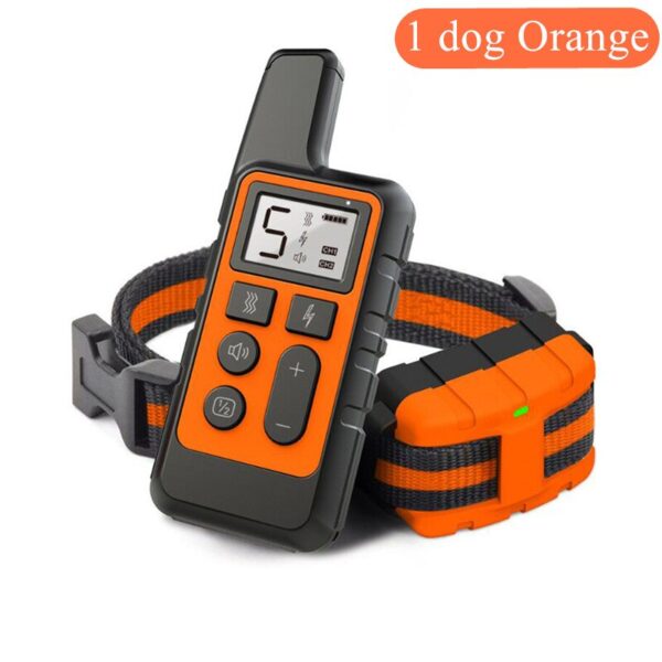 Electric Dog Training Collar Waterproof Pet Remote Control Rechargeable 500m training dogs collars with Shock Vibration Sound - Image 10