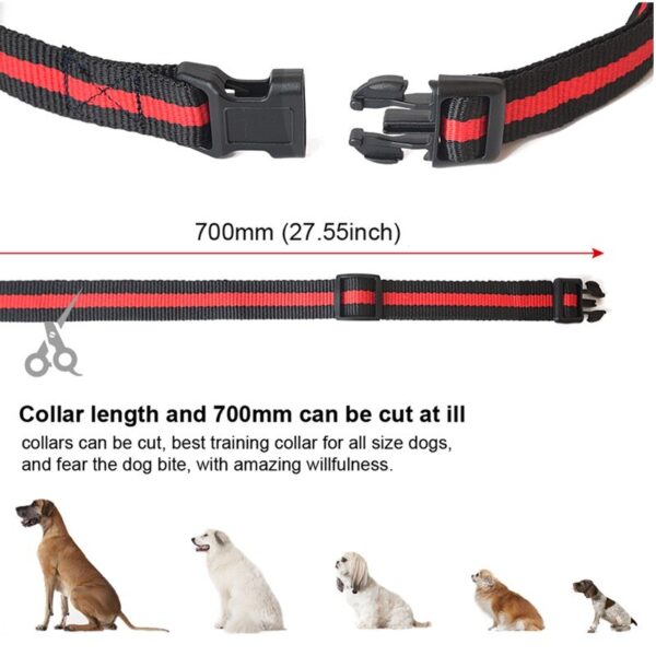 Electric Dog Training Collar Waterproof Pet Remote Control Rechargeable 500m training dogs collars with Shock Vibration Sound - Image 12